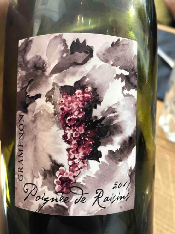 Poignée de Raisin - Domaine Gramenon - Michèle Aubéry-Laurent & Maxime-Francois Laurent 
