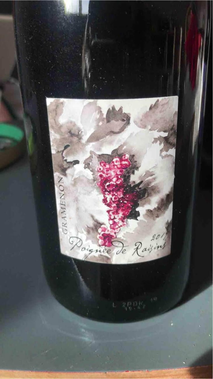 Poignée de Raisin - Domaine Gramenon - Michèle Aubéry-Laurent & Maxime-Francois Laurent 