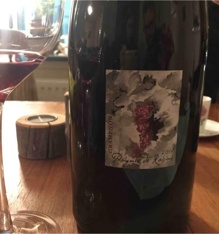 Poignée de Raisin - Domaine Gramenon - Michèle Aubéry-Laurent & Maxime-Francois Laurent 