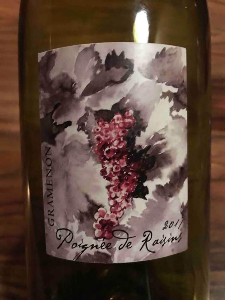Poignée de Raisin - Domaine Gramenon - Michèle Aubéry-Laurent & Maxime-Francois Laurent 
