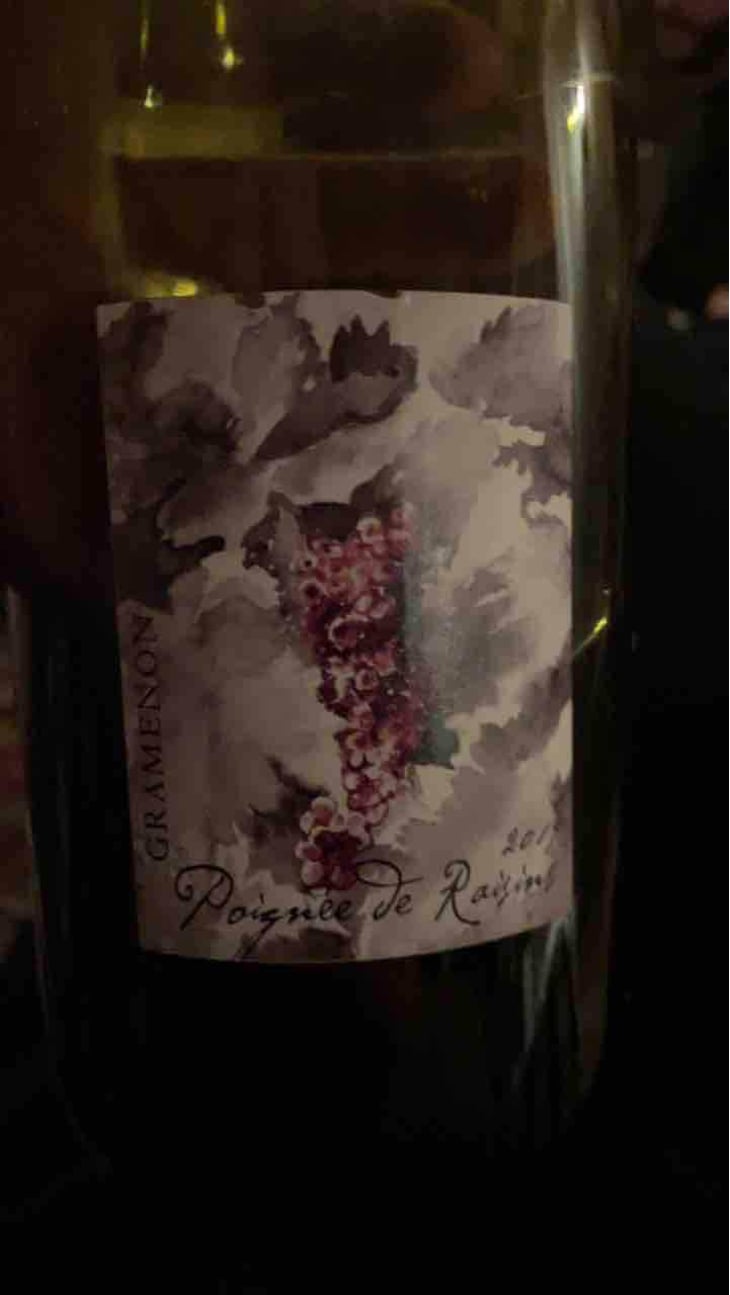Poignée de Raisin - Domaine Gramenon - Michèle Aubéry-Laurent & Maxime-Francois Laurent 