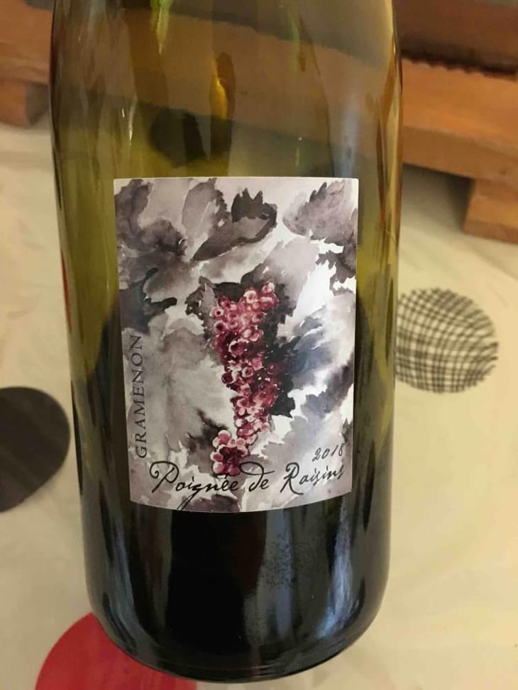 Poignée de Raisin - Domaine Gramenon - Michèle Aubéry-Laurent & Maxime-Francois Laurent 