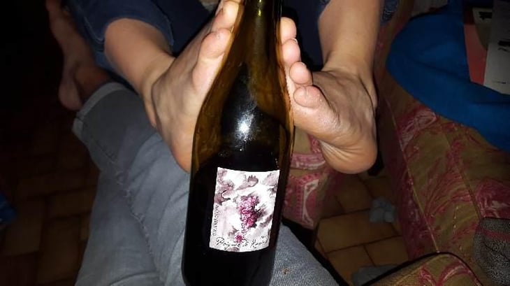 Poignée de Raisin - Domaine Gramenon - Michèle Aubéry-Laurent & Maxime-Francois Laurent 