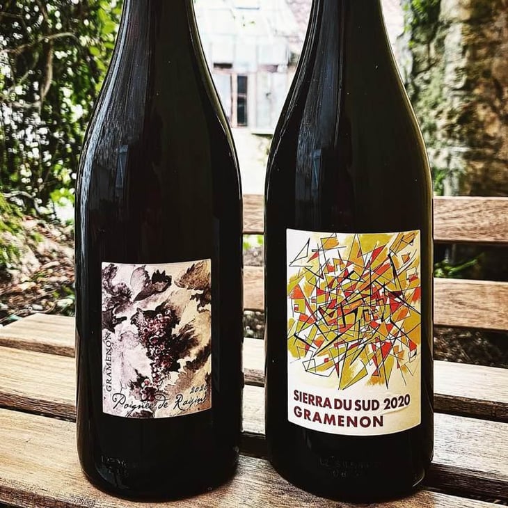 Poignée de Raisin - Domaine Gramenon - Michèle Aubéry-Laurent & Maxime-Francois Laurent 
