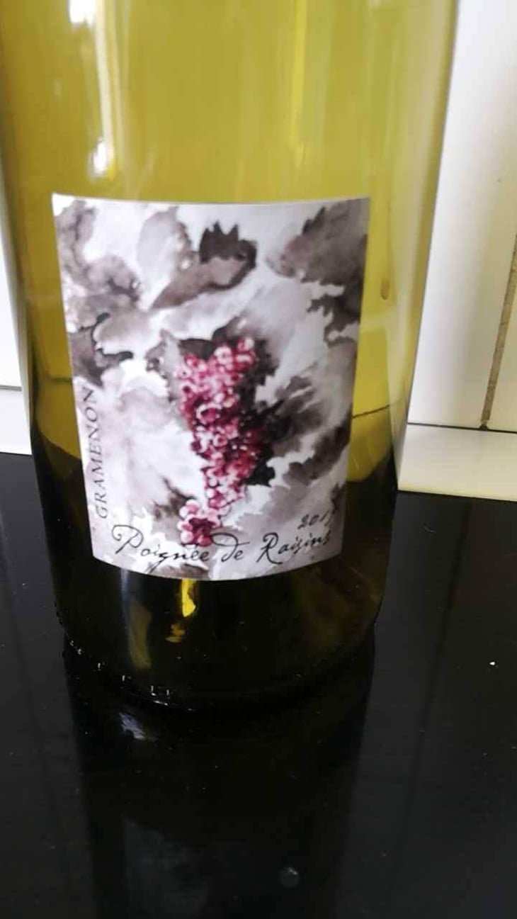 Poignée de Raisin - Domaine Gramenon - Michèle Aubéry-Laurent & Maxime-Francois Laurent 