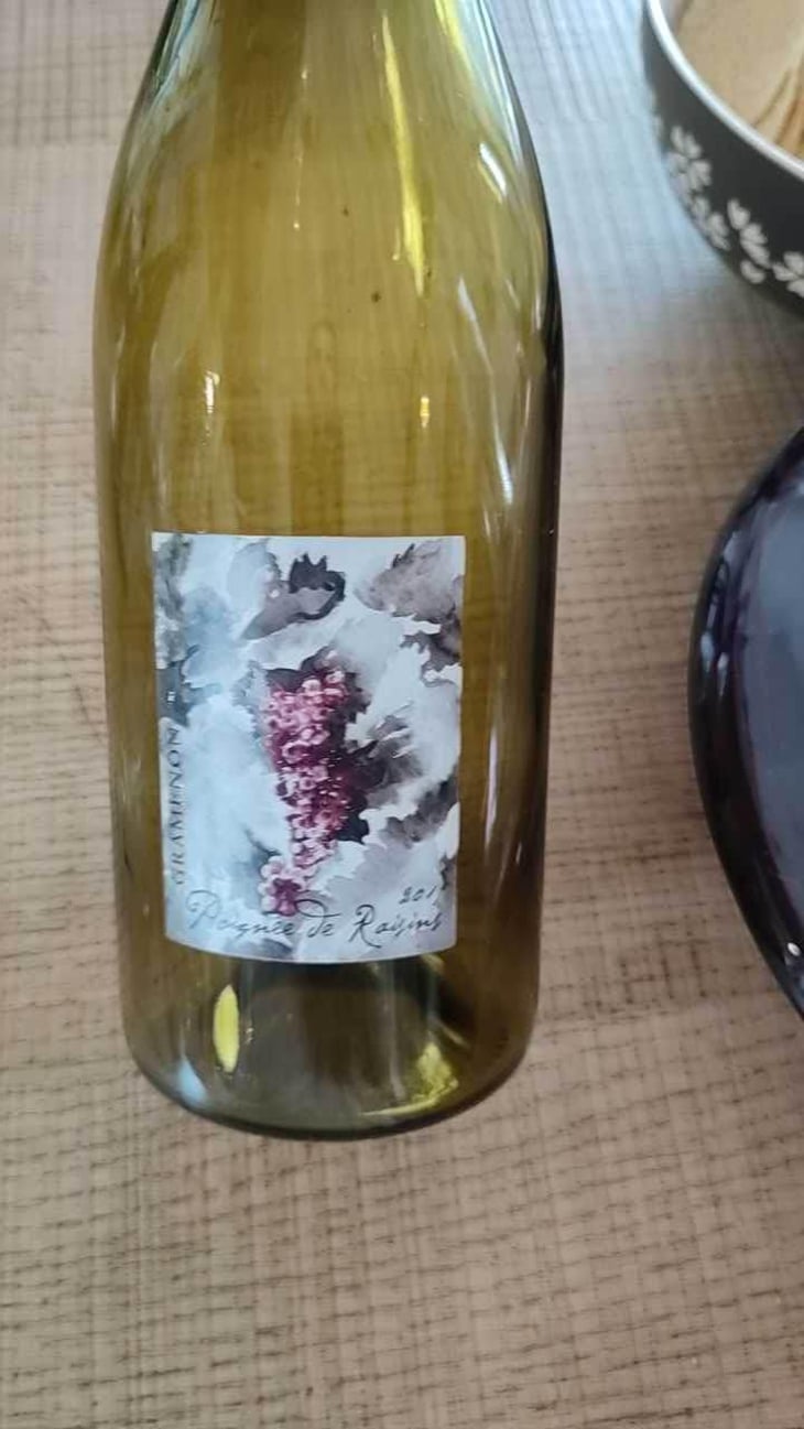 Poignée de Raisin - Domaine Gramenon - Michèle Aubéry-Laurent & Maxime-Francois Laurent 