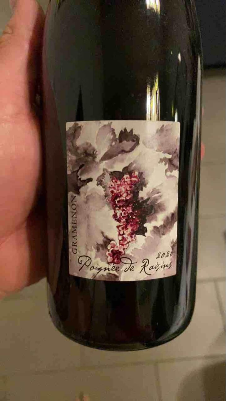 Poignée de Raisin - Domaine Gramenon - Michèle Aubéry-Laurent & Maxime-Francois Laurent 