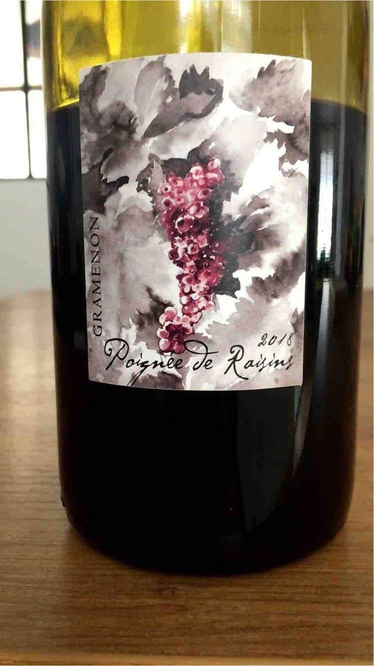 Poignée de Raisin - Domaine Gramenon - Michèle Aubéry-Laurent & Maxime-Francois Laurent 