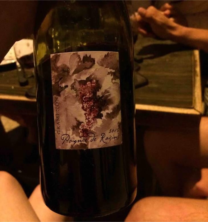 Poignée de Raisin - Domaine Gramenon - Michèle Aubéry-Laurent & Maxime-Francois Laurent 