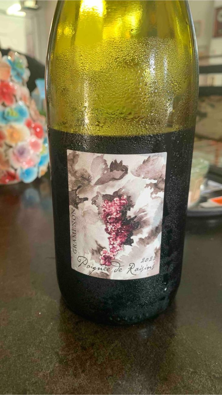 Poignée de Raisin - Domaine Gramenon - Michèle Aubéry-Laurent & Maxime-Francois Laurent 