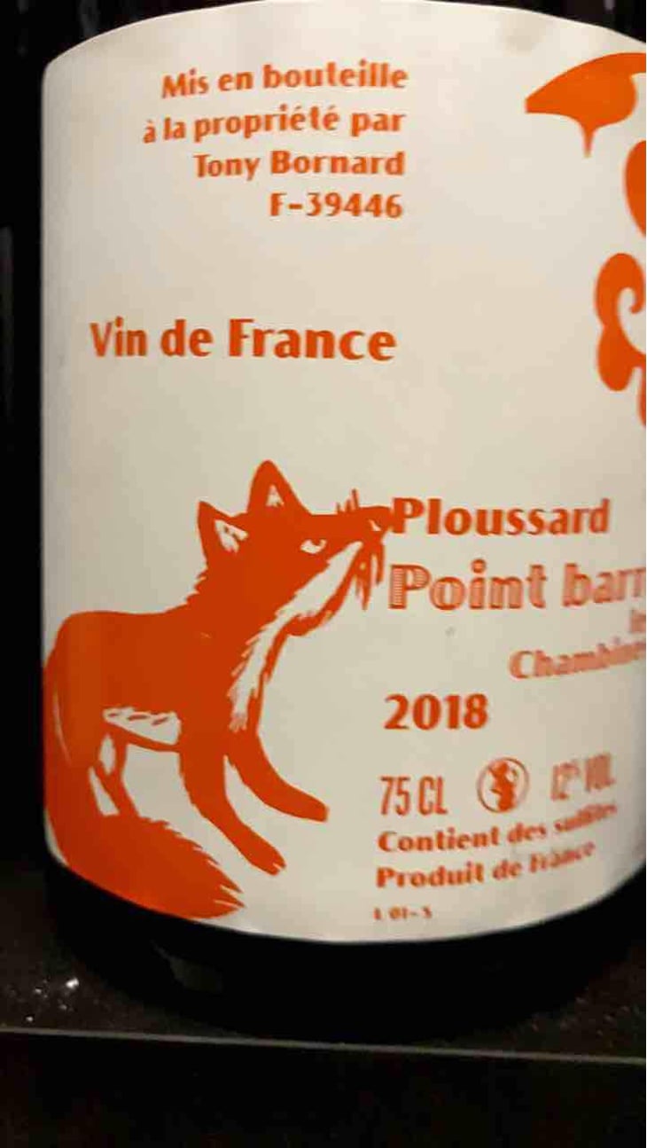 Point Barre - Domaine Bornard - Tony Bornard 