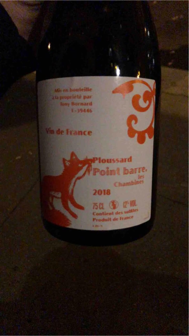 Point Barre - Domaine Bornard - Tony Bornard 