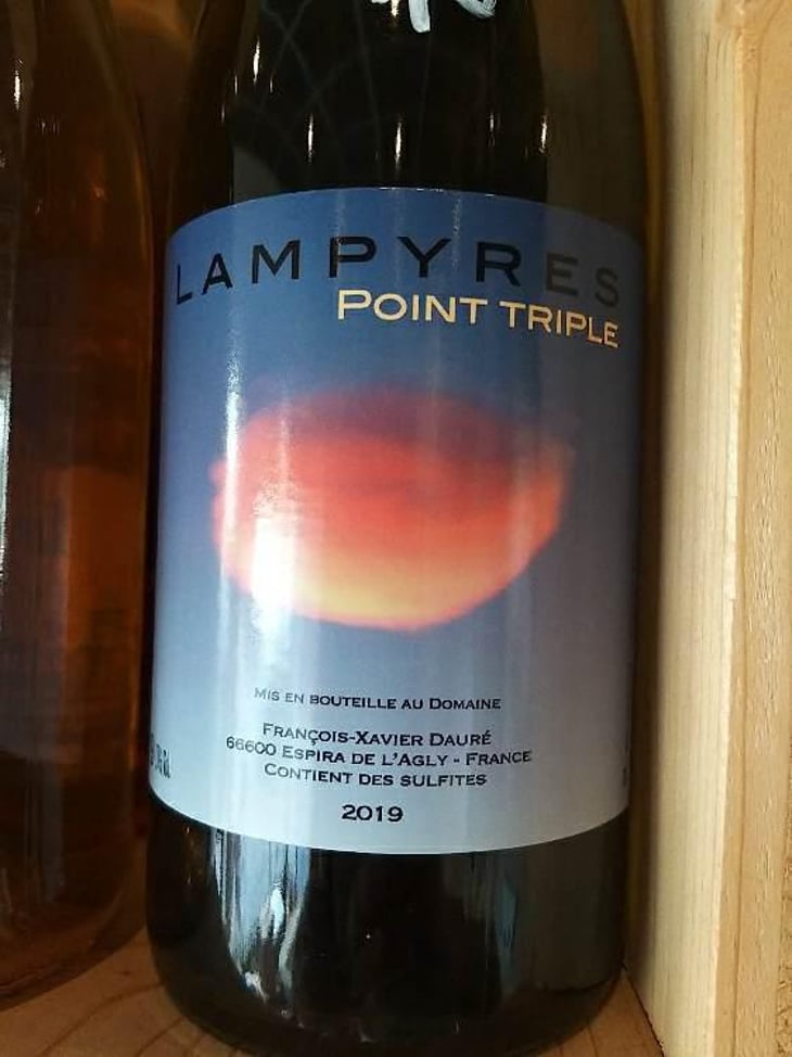 Point Triple - Domaine Lampyres - François-Xavier Dauré -2020