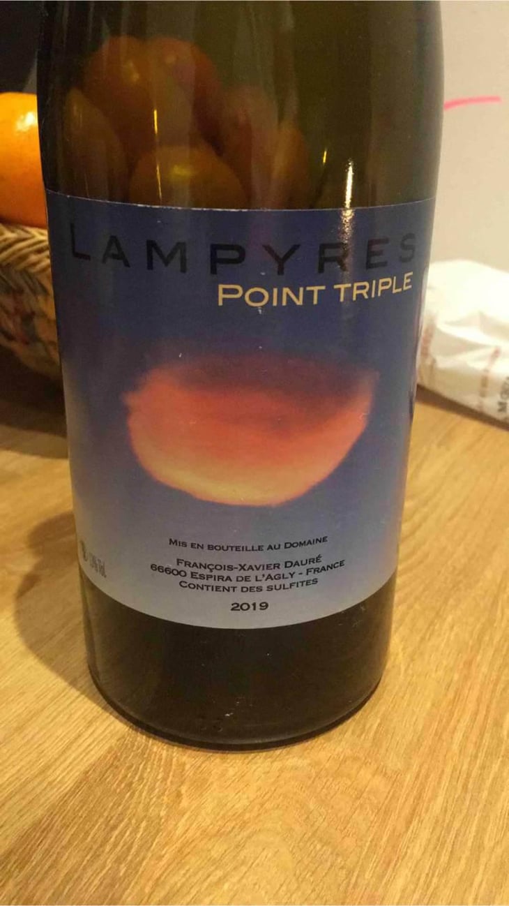Point Triple - Domaine Lampyres - François-Xavier Dauré -2020