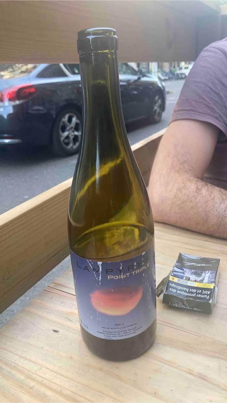 Point Triple - Domaine Lampyres - François-Xavier Dauré -2020