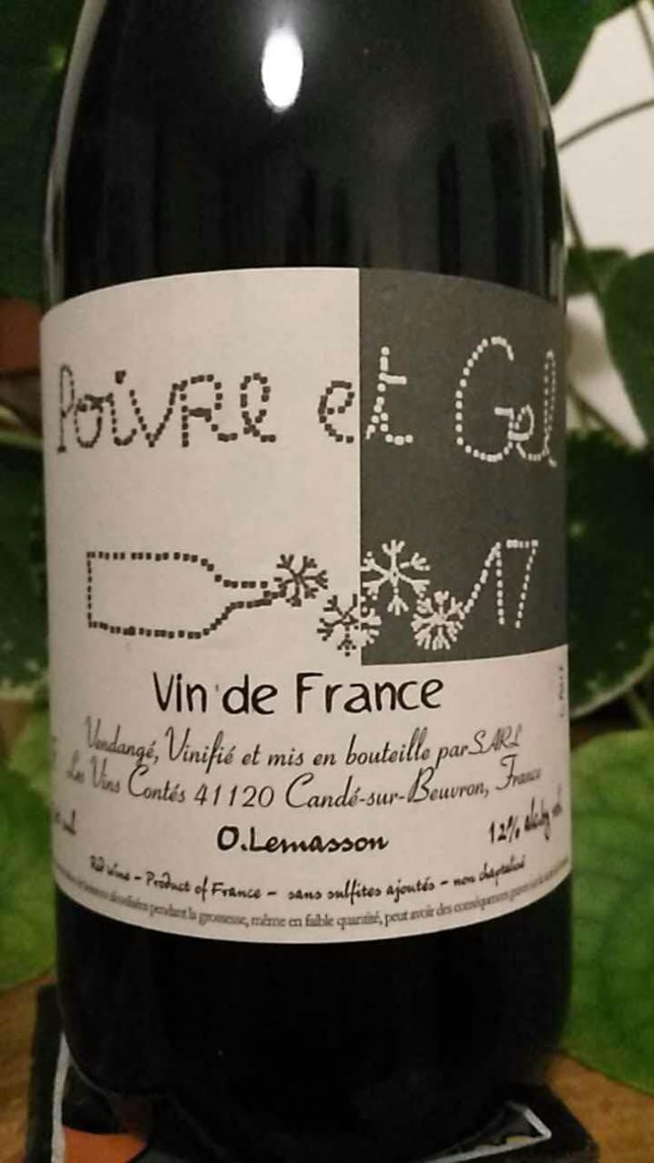 Poivre Et Gel - Les Vins Contés (CLOSED) - Olivier Lemasson (CLOSED) 