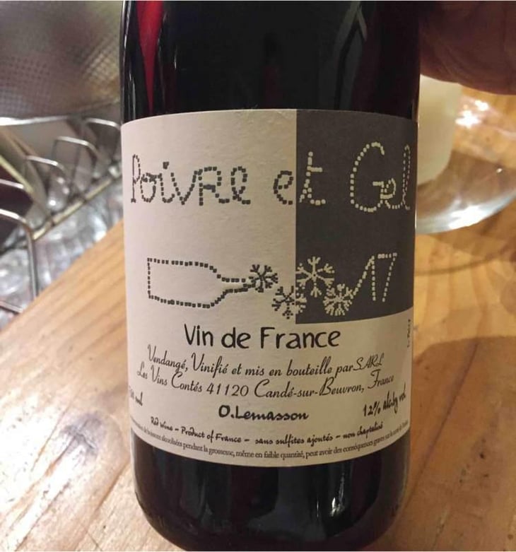 Poivre Et Gel - Les Vins Contés (CLOSED) - Olivier Lemasson (CLOSED) 