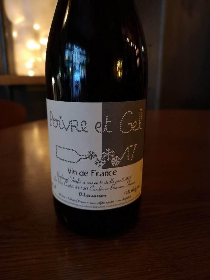 Poivre Et Gel - Les Vins Contés (CLOSED) - Olivier Lemasson (CLOSED) 