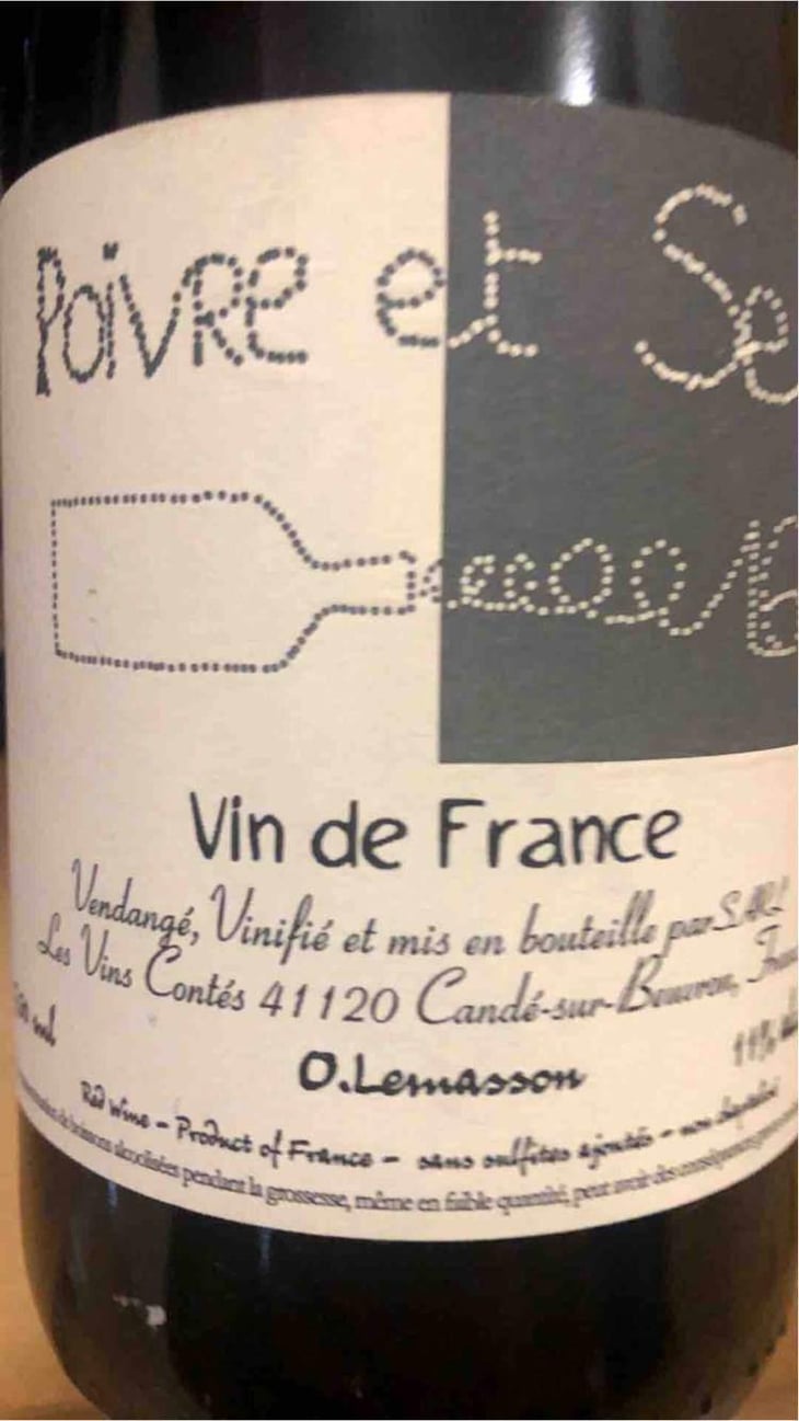Poivre et Sel - Les Vins Contés (CLOSED) - Olivier Lemasson (CLOSED) 