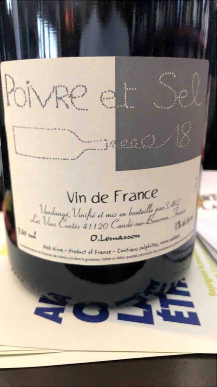 Poivre et Sel - Les Vins Contés (CLOSED) - Olivier Lemasson (CLOSED) 
