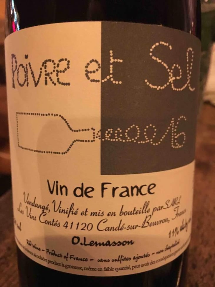 Poivre et Sel - Les Vins Contés (CLOSED) - Olivier Lemasson (CLOSED) 