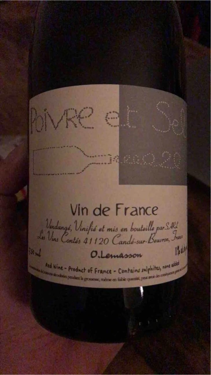 Poivre et Sel - Les Vins Contés (CLOSED) - Olivier Lemasson (CLOSED) 