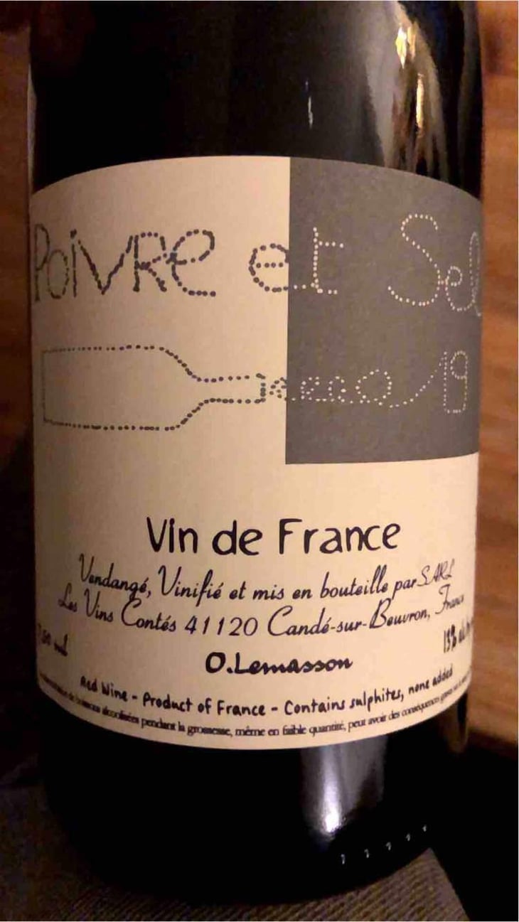 Poivre et Sel - Les Vins Contés (CLOSED) - Olivier Lemasson (CLOSED) 