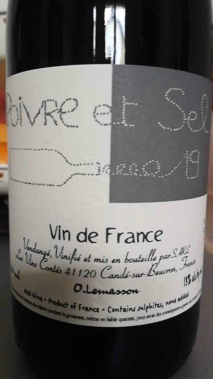 Poivre et Sel - Les Vins Contés (CLOSED) - Olivier Lemasson (CLOSED) 