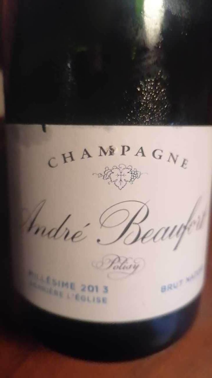 Polisy Millésimé "Derrière Eglise" Brut Nature - Champagne André & Jacques Beaufort - André & Jacques Beaufort 