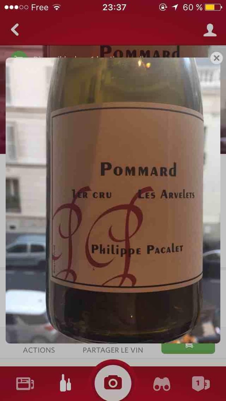 Pommard 1er Cru "Les Arvelets" - Philippe Pacalet - Monica et Philippe Pacalet 
