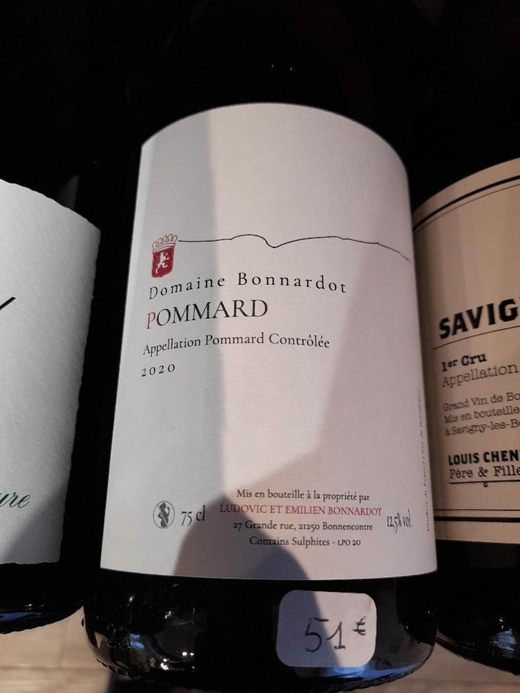 Pommard - Domaine Bonnardot - Antoine, Ludovic & Emilien Bonnardot 