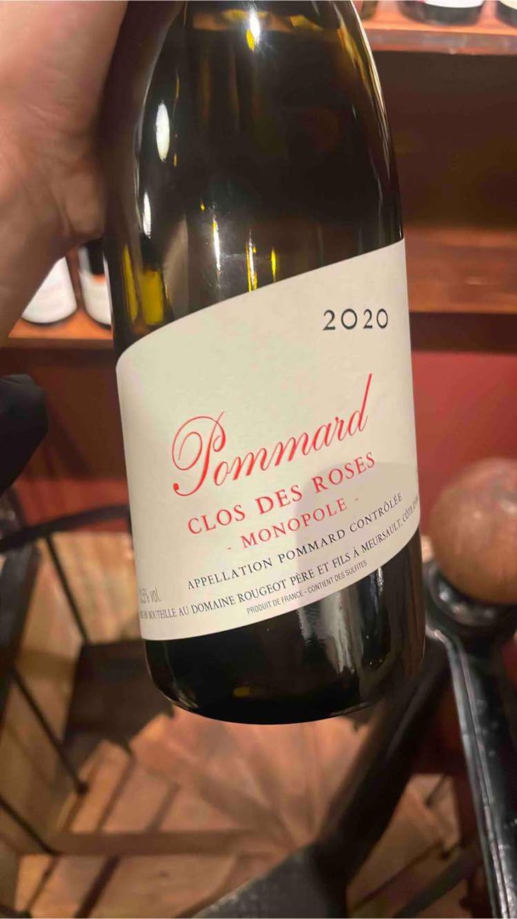 Pommard Clos Des Roses - Domaine Rougeot Père et Fils - Pierre-Henri & Marc Rougeot 