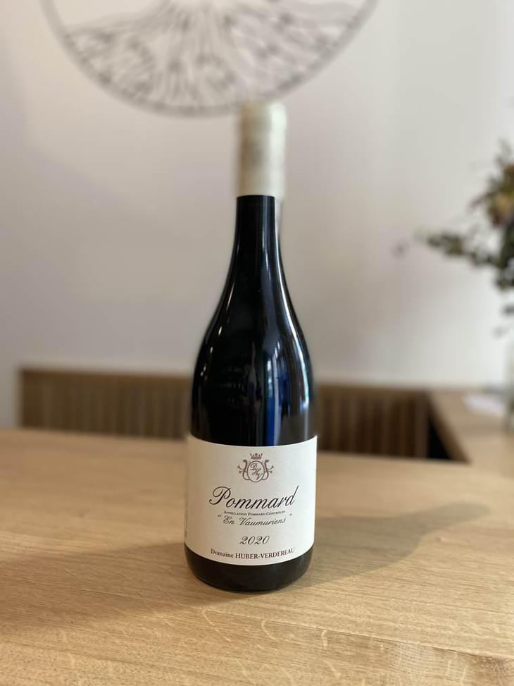 Pommard "en vaumuriens" - Domaine Huber Verdereau - Thiébault Huber -2020