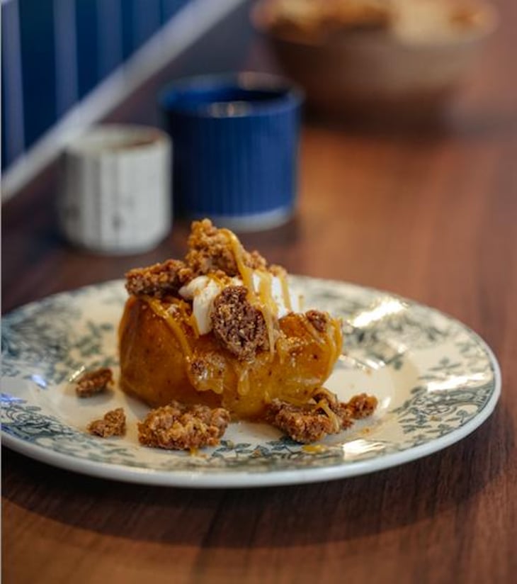 Pomme Au Four, Caramel Et Crumble - Friand - 768900