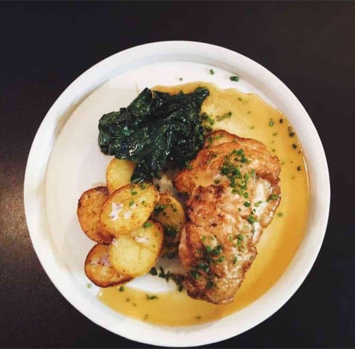 Pomme De Coeur De Ris De Veau, Grenailles Et Épinards - Le Beaucé - 608629