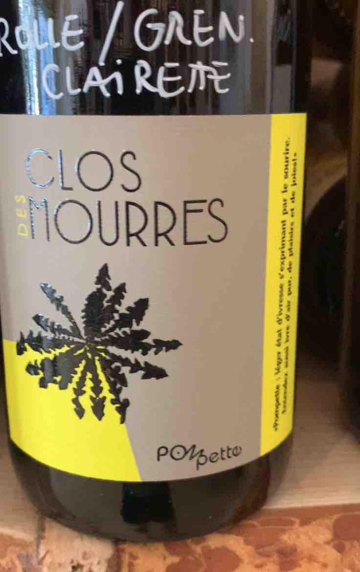 Pompette Blanc - Clos des Mourres - Ingrid & Jean-Philippe Bouchet 