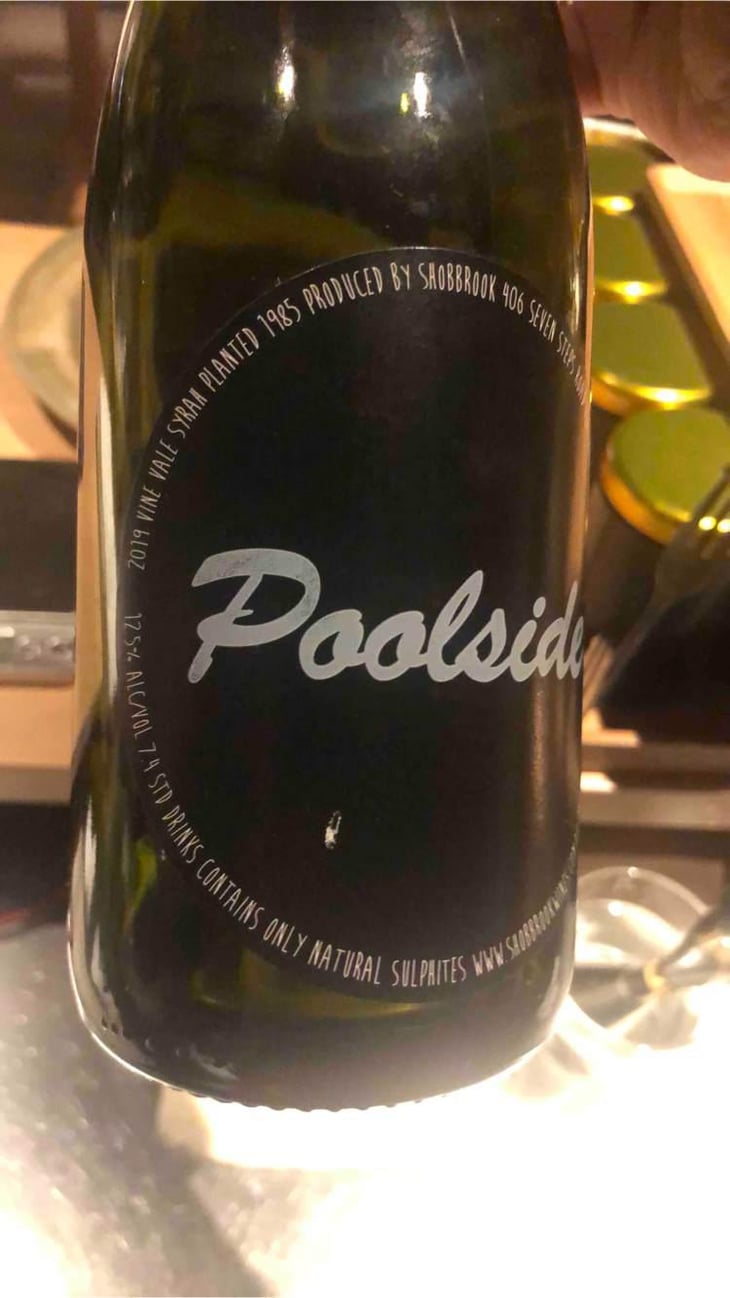 Poolside - Shobbrook Wines - Tom Shobbrook 