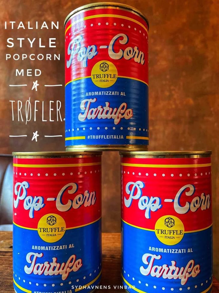 Popcorn With Italian Truffles - Sydhavnens Vinbar & Vinbutik - 446285