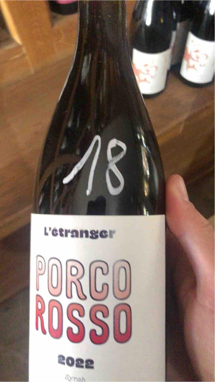 Porco Rosso - Domaine de L'Étranger - Paulo Almeida & Laura Rebeissi -2020