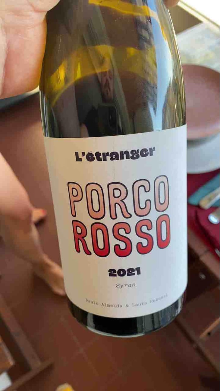 Porco Rosso - Domaine de L'Étranger - Paulo Almeida & Laura Rebeissi -2020