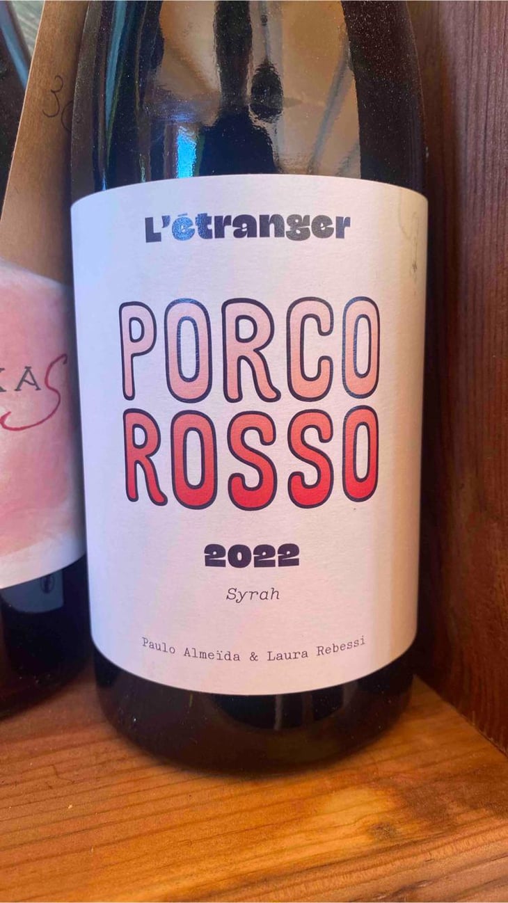 Porco Rosso - Domaine de L'Étranger - Paulo Almeida & Laura Rebeissi -2020
