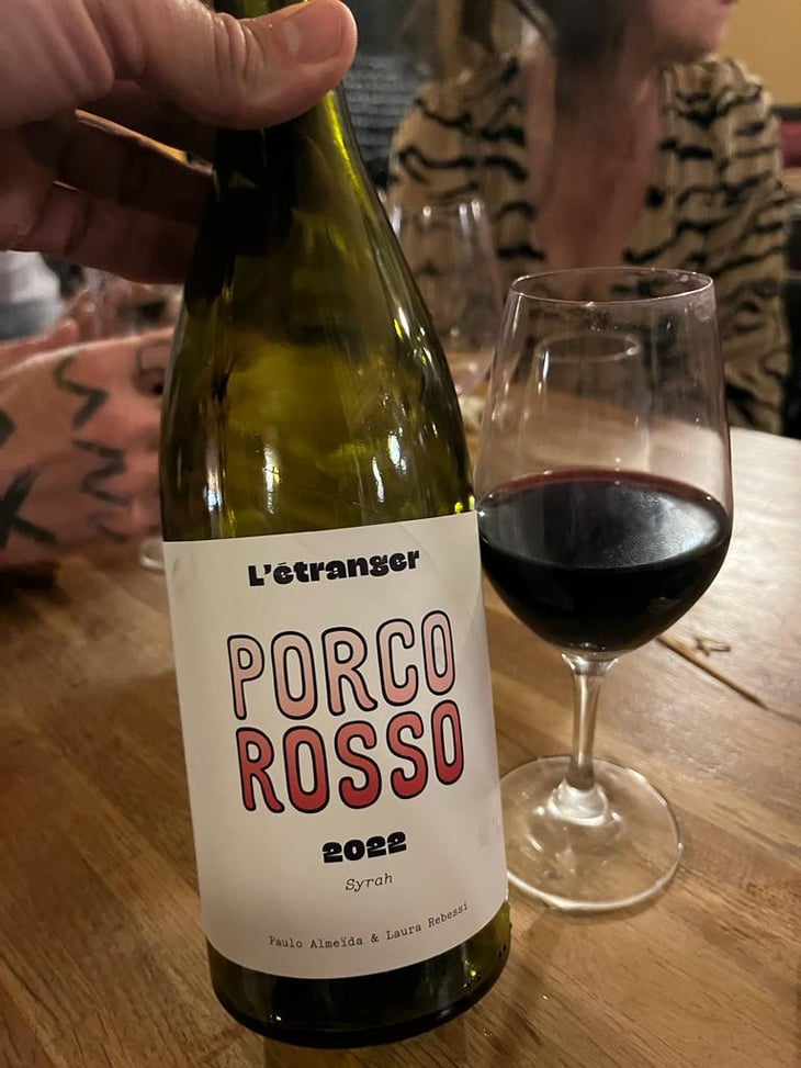 Porco Rosso - Domaine de L'Étranger - Paulo Almeida & Laura Rebeissi -2020