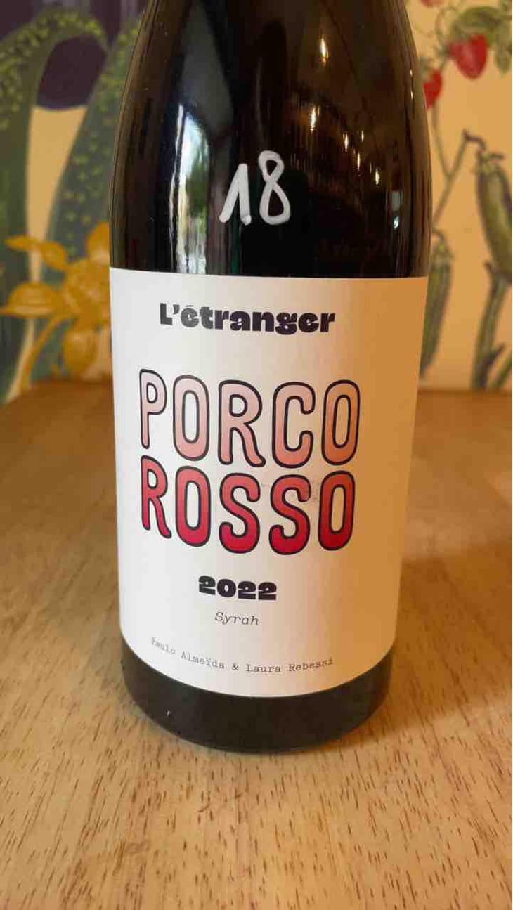 Porco Rosso - Domaine de L'Étranger - Paulo Almeida & Laura Rebeissi -2020