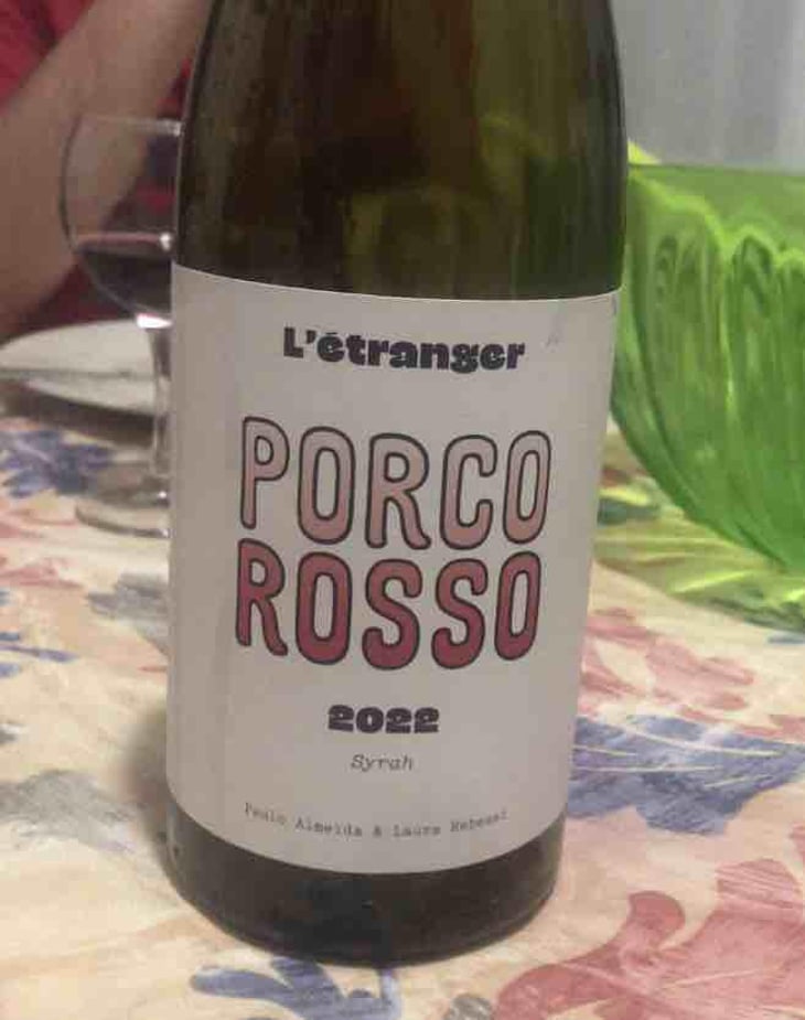 Porco Rosso - Domaine de L'Étranger - Paulo Almeida & Laura Rebeissi -2020