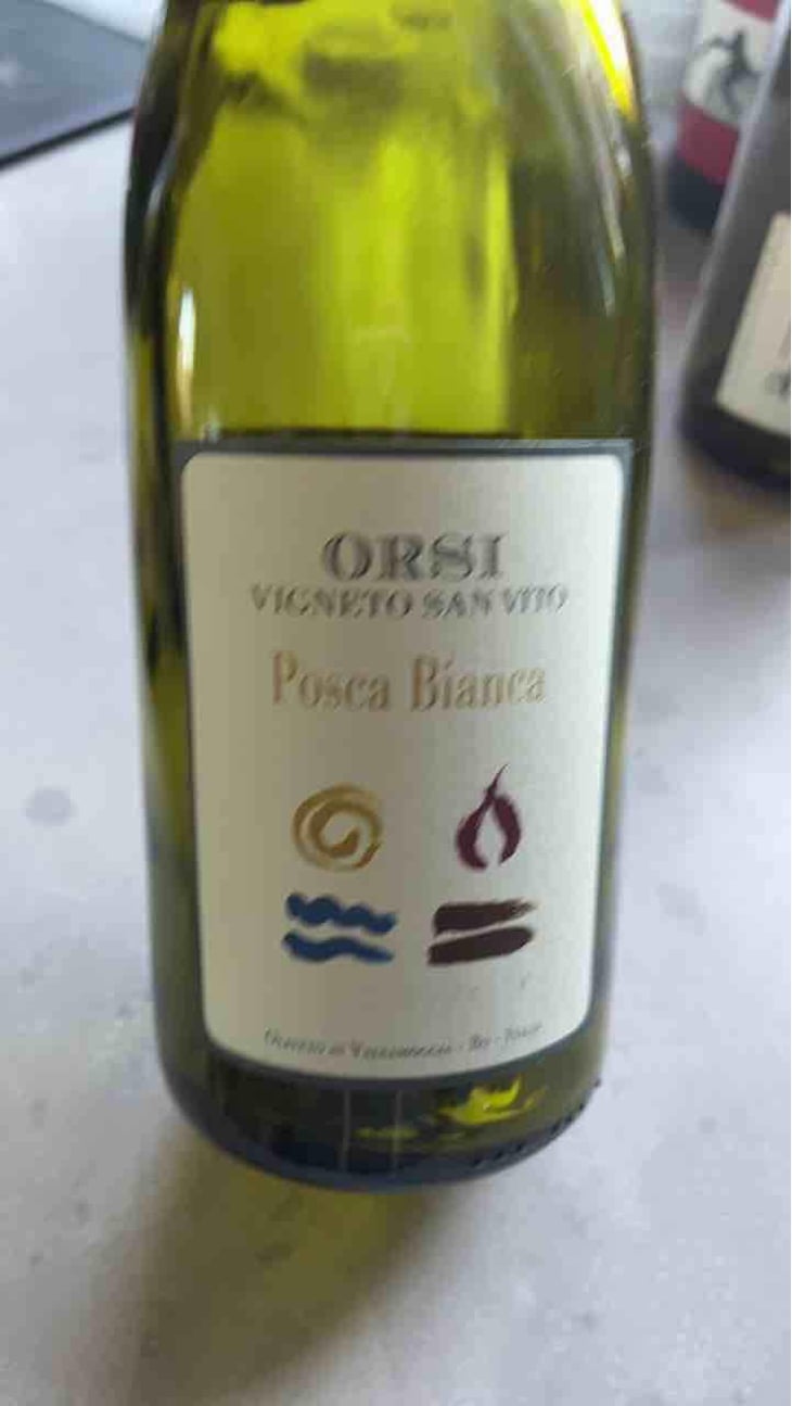 Posca Bianca - Orsi Vigneto San Vito - Federico Orsi 