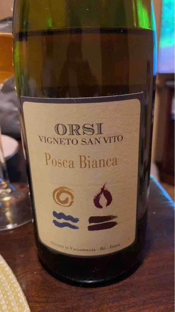 Posca Bianca - Orsi Vigneto San Vito - Federico Orsi 
