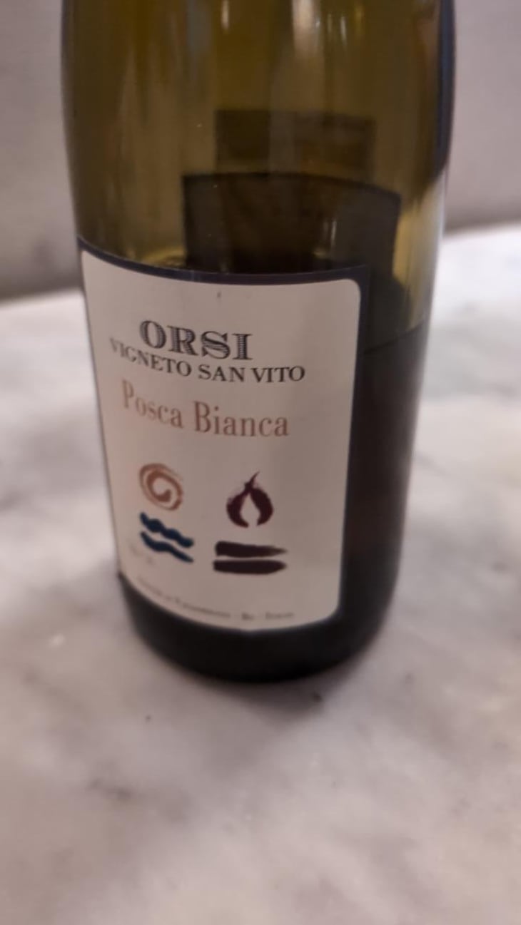 Posca Bianca - Orsi Vigneto San Vito - Federico Orsi 