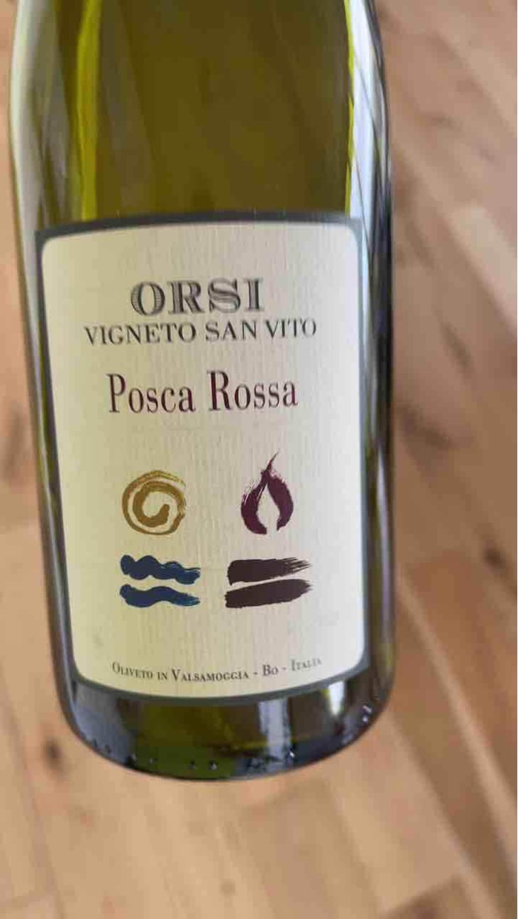 Posca Rossa - Orsi Vigneto San Vito - Federico Orsi 