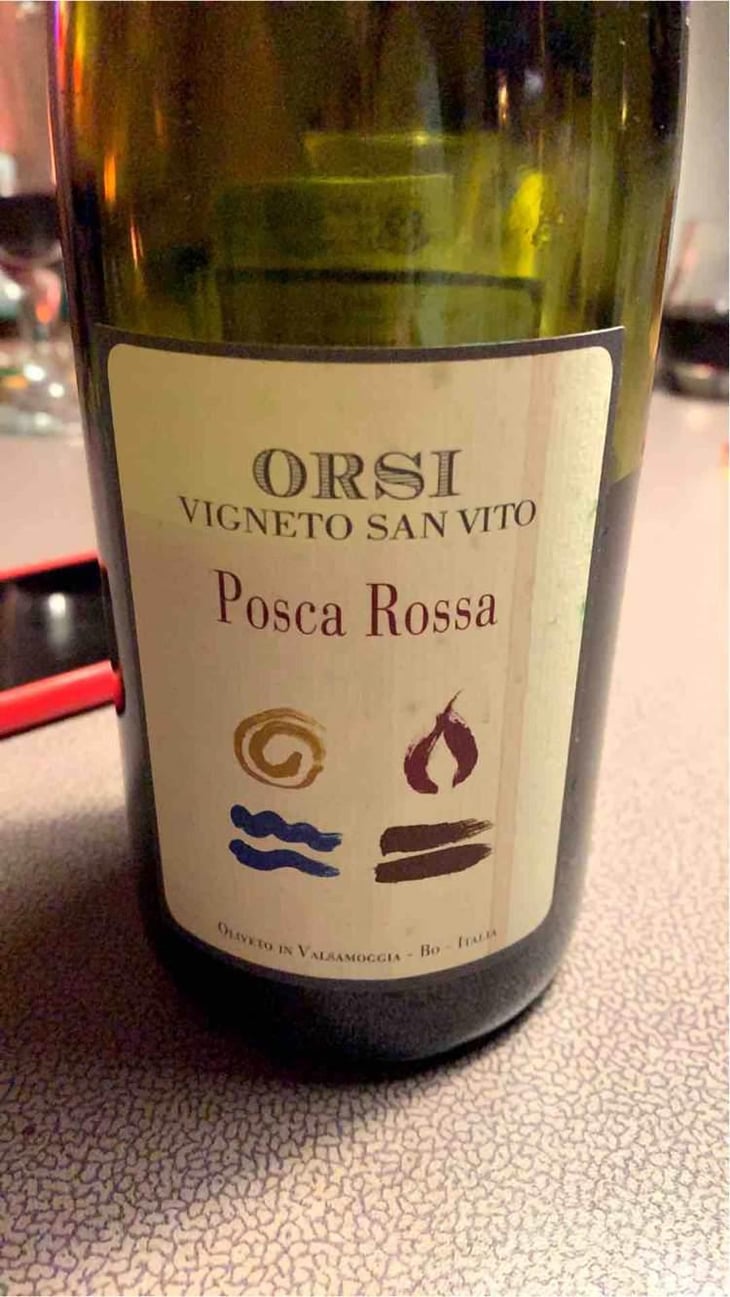 Posca Rossa - Orsi Vigneto San Vito - Federico Orsi 