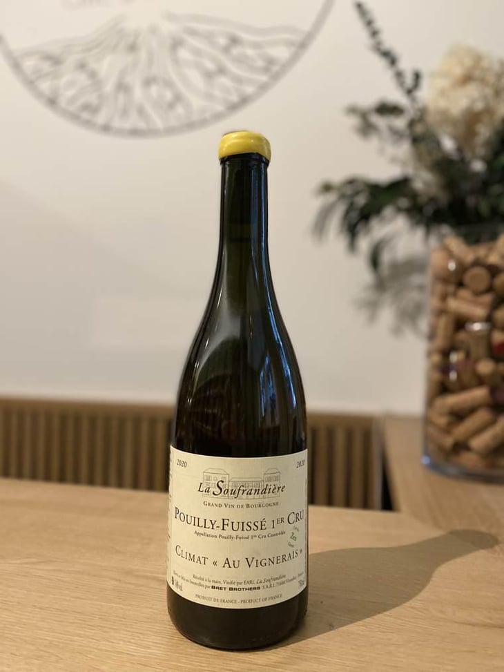 Pouilly-Fuissé 1er Cru Climat "au vignerais" - La Soufrandière - Bret Brothers - Jean-Guillaume & Jean-Philippe Bret -2020